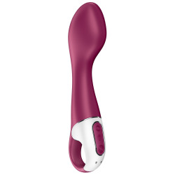 Satisfyer Vibro connecté Hot Spot Satisfyer 20cm Mauve